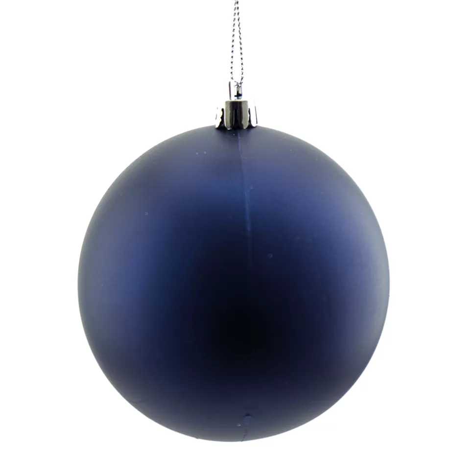 Christmas Forever BALL 150MM/6″ MATT NAVY BLUE