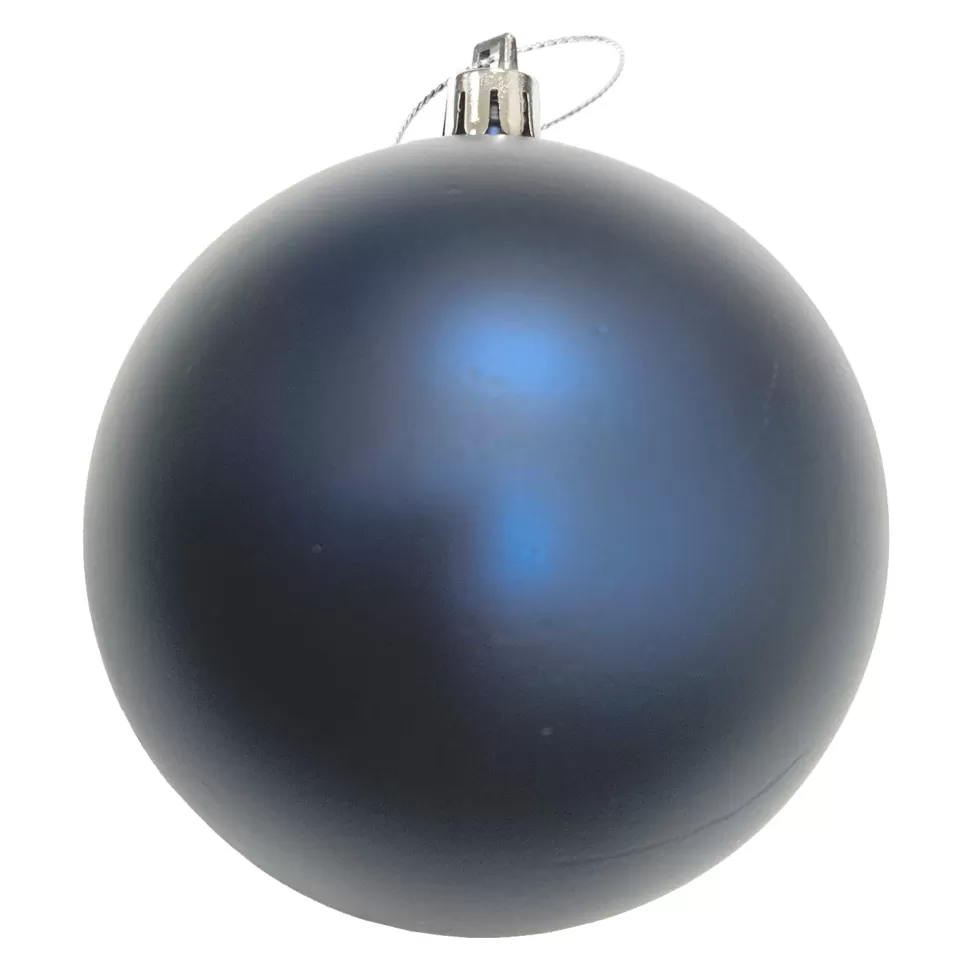 Christmas Forever BALL 150MM/6″ MATT STEEL BLUE