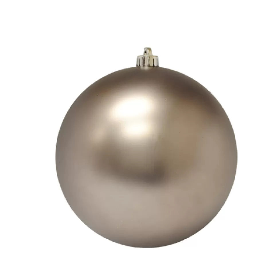 Christmas Forever BALL 200MM/8″ METALLIC PLATINUM
