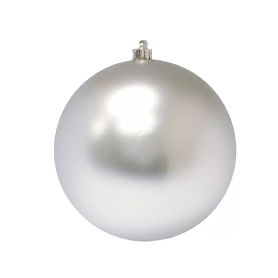 Christmas Forever BALL 200MM/8″ METALLIC SILVER