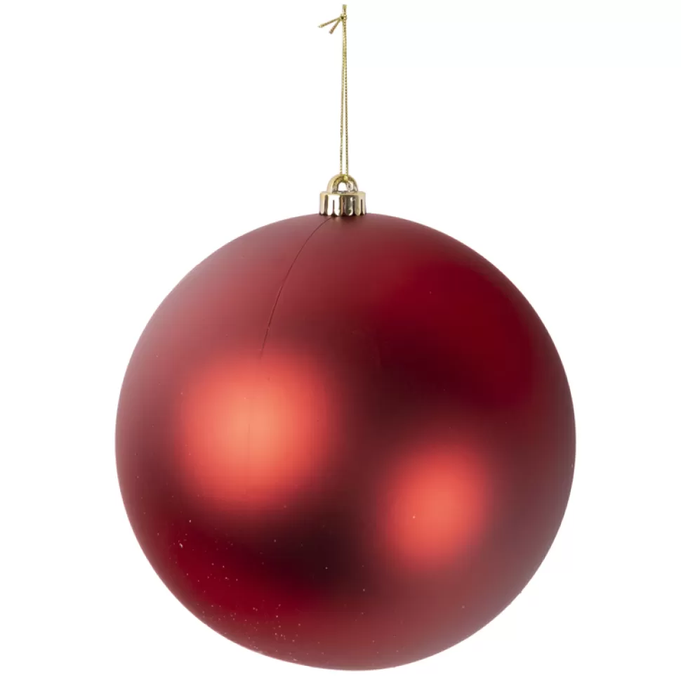 Christmas Forever BALL 250MM/10″ MATT RED