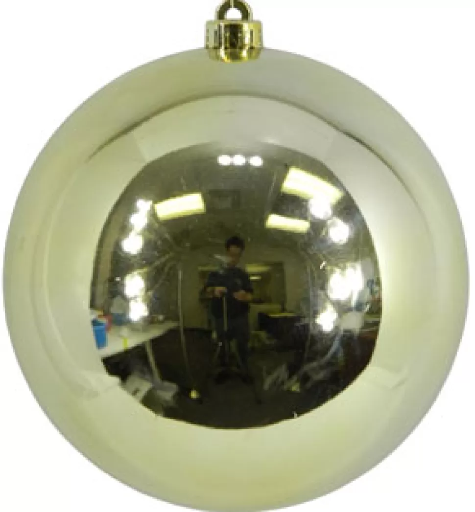 Christmas Forever BALL 250MM/10″ SHINY GOLD
