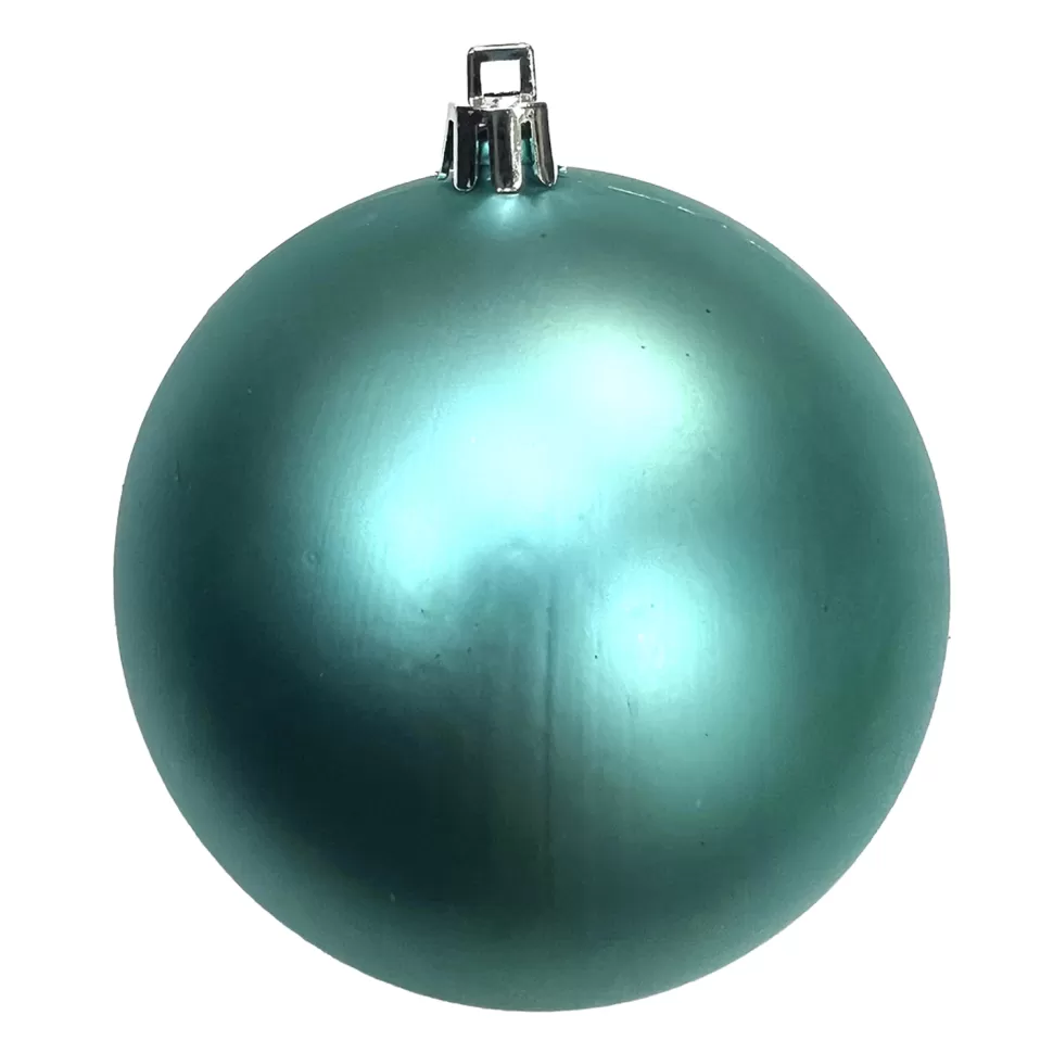 Christmas Forever BALL 90MM MATT AQUA