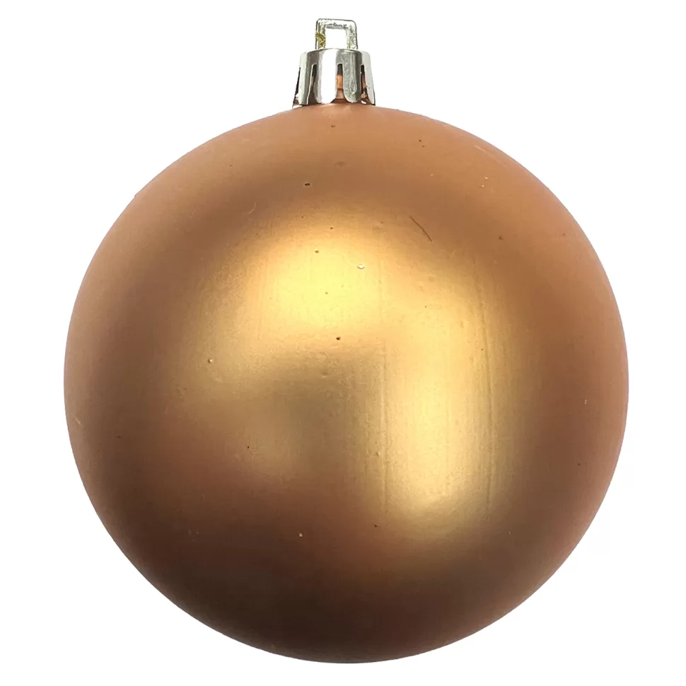 Christmas Forever BALL 90MM MATT COPPER