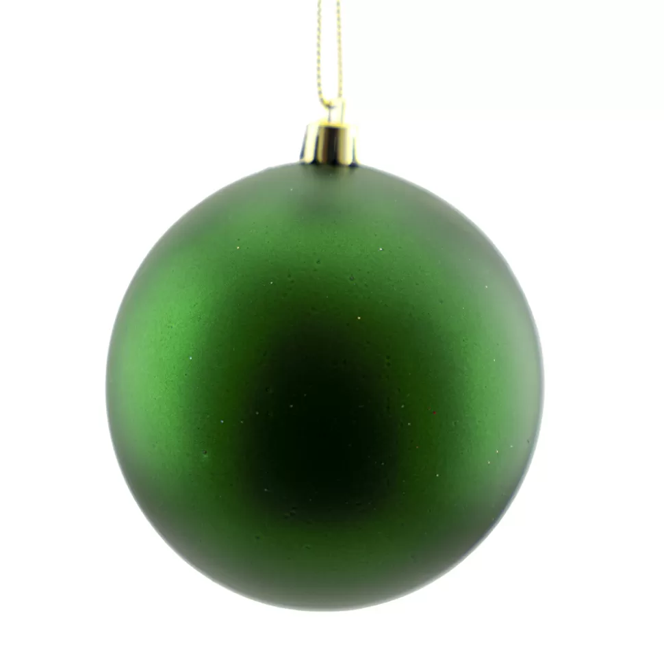 Christmas Forever BALL 90MM MATT DARK GREEN