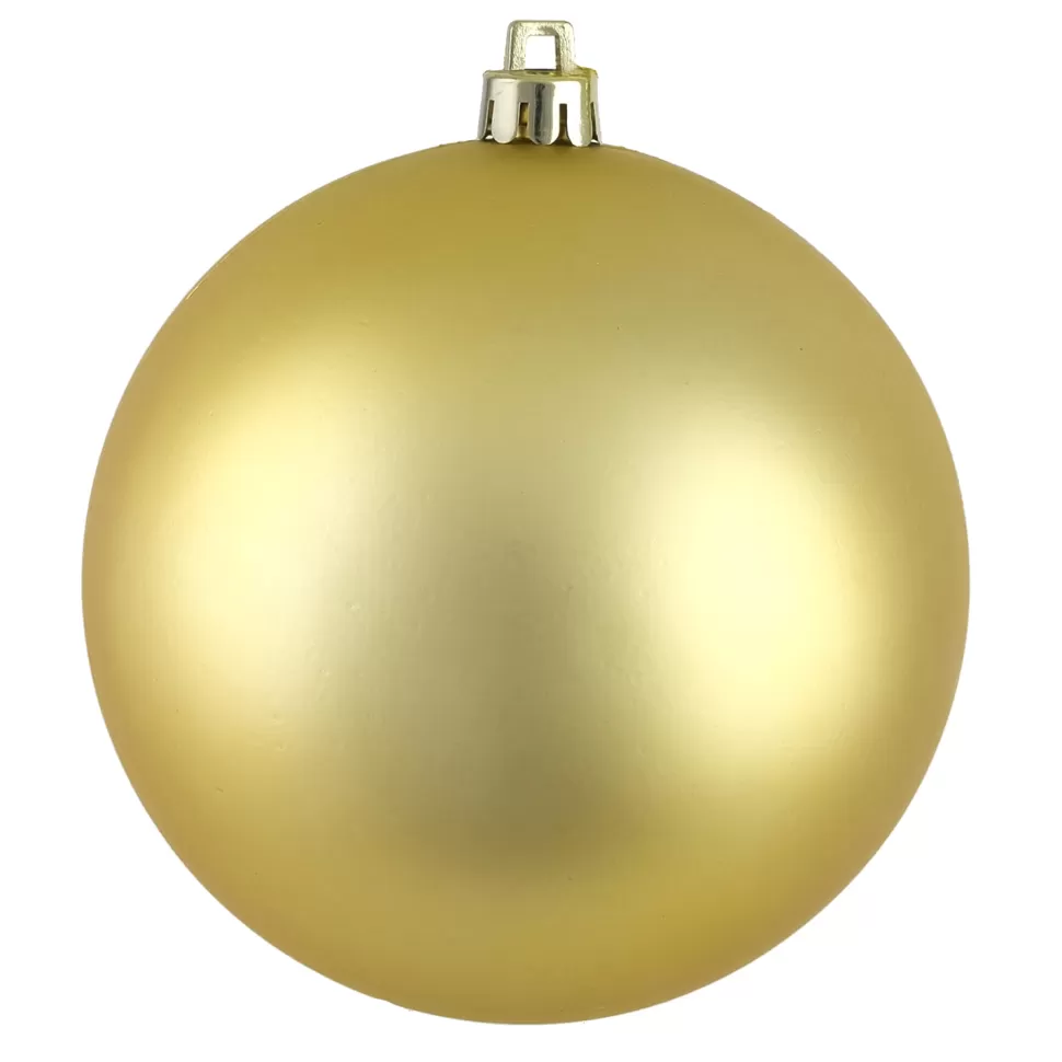 Christmas Forever BALL 90MM MATT GOLD