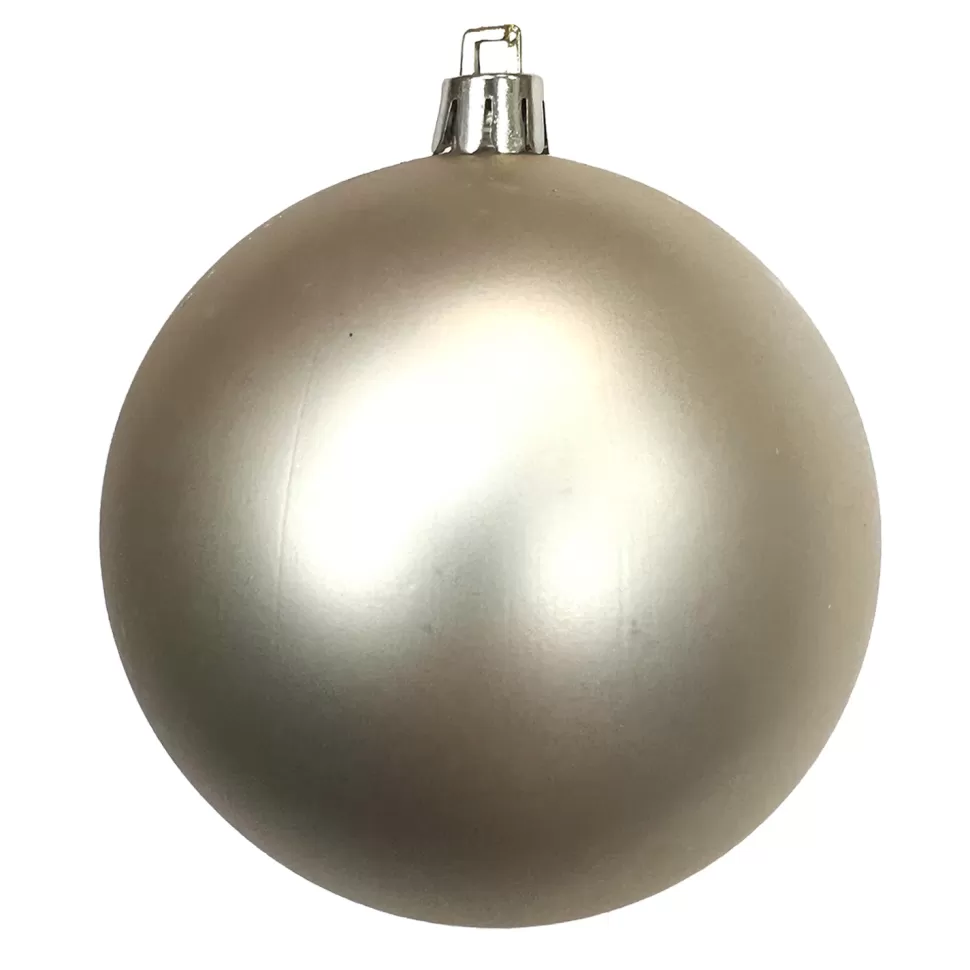 Christmas Forever BALL 90MM MATT LIGHT CHAMPAGNE