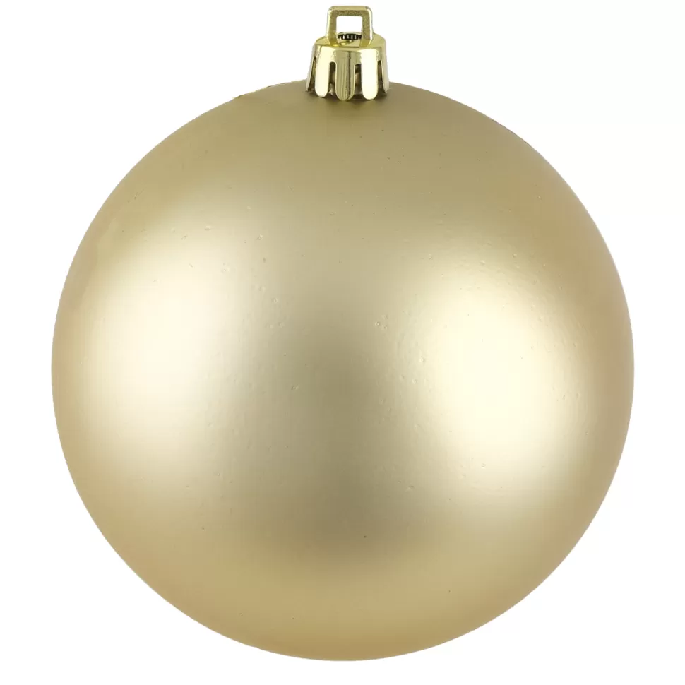 Christmas Forever BALL 90MM MATT LIGHT GOLD