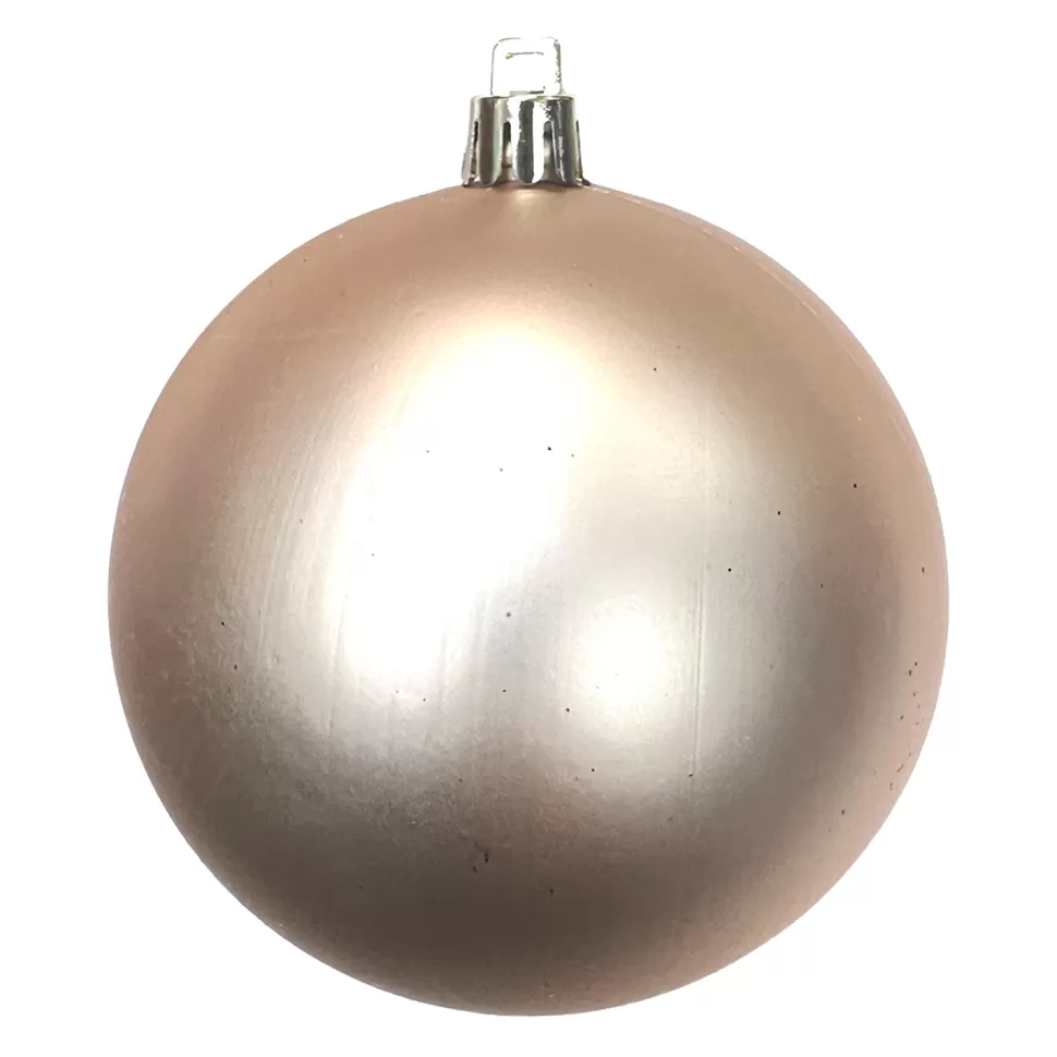 Christmas Forever BALL 90MM MATT LIGHT ROSE GOLD