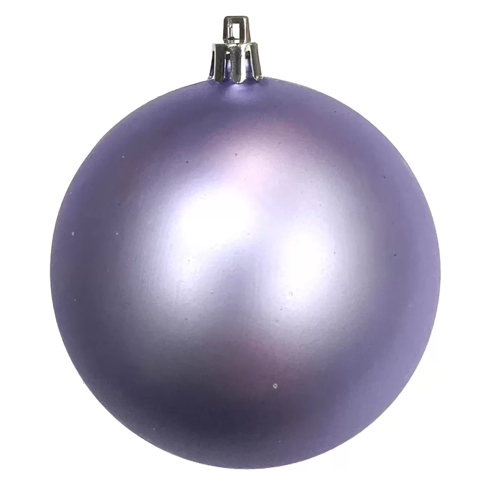 Christmas Forever BALL 90MM MATT LILAC