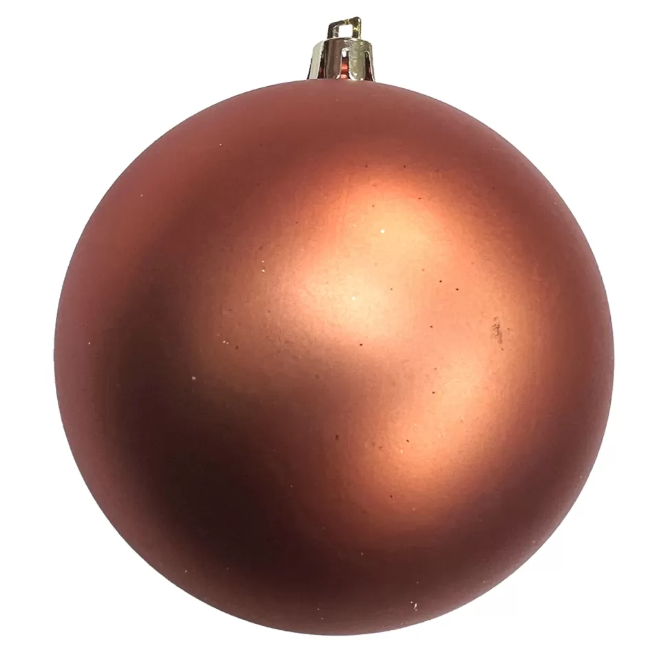 Christmas Forever BALL 90MM MATT ORANGE