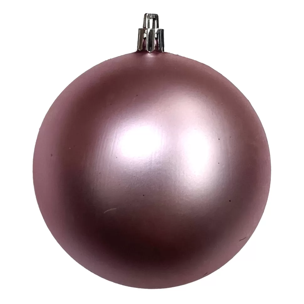 Christmas Forever BALL 90MM MATT PINK