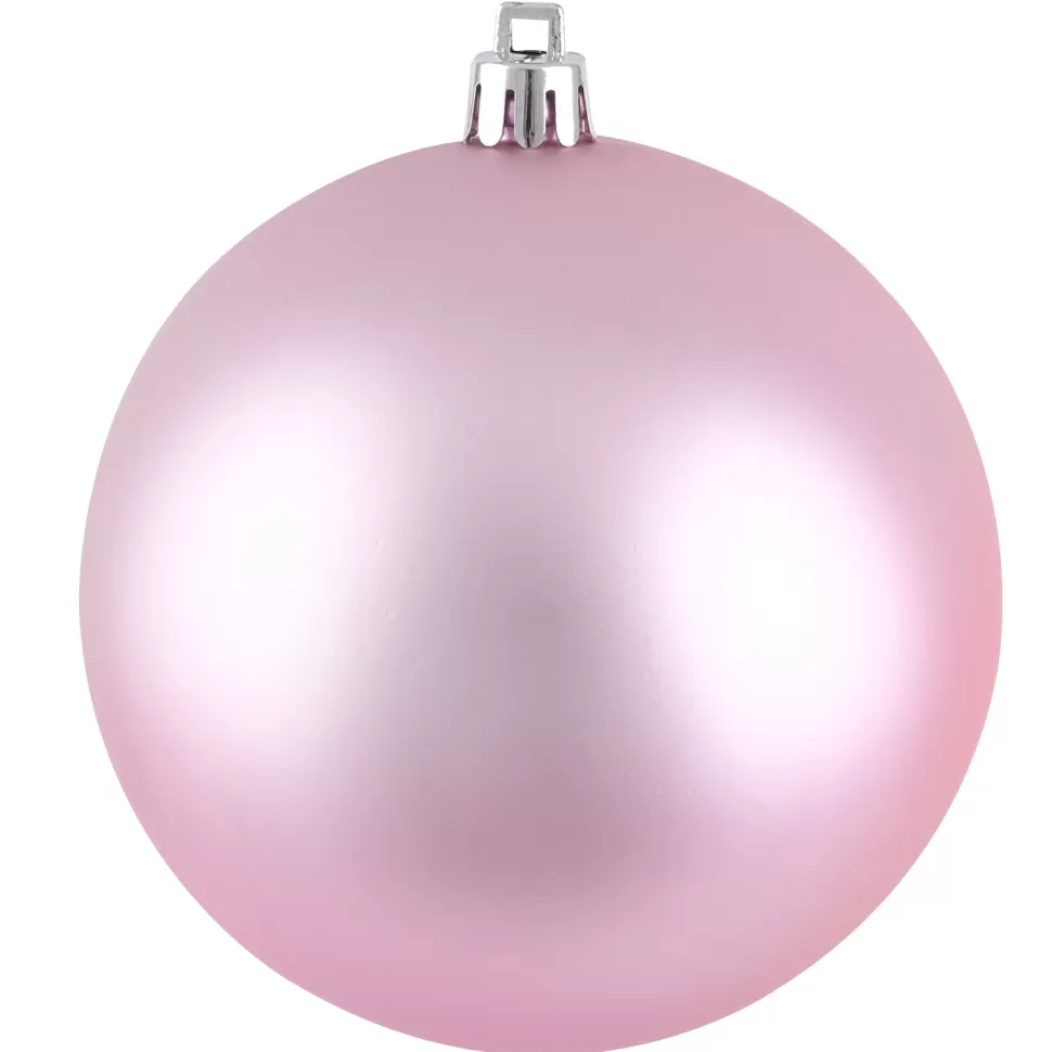 Christmas Forever BALL 90MM MATT PINK