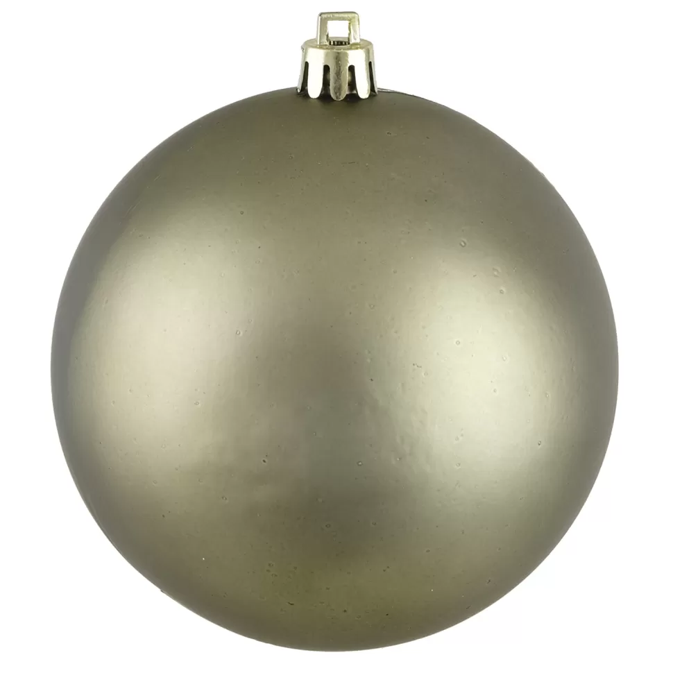 Christmas Forever BALL 90MM MATT TAUPE