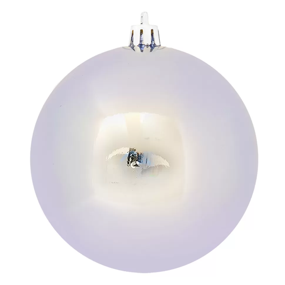 Christmas Forever BALL 90MM SHINY LILAC