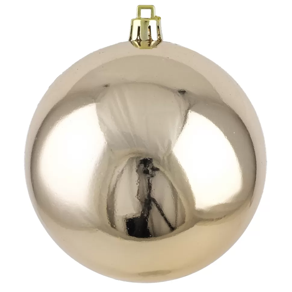 Christmas Forever BALL 90MM SHINY ROSE GOLD