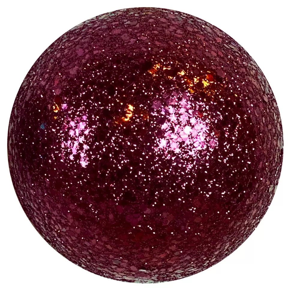 Christmas Forever BALL GLITTER 120MM BOYSENBERRY