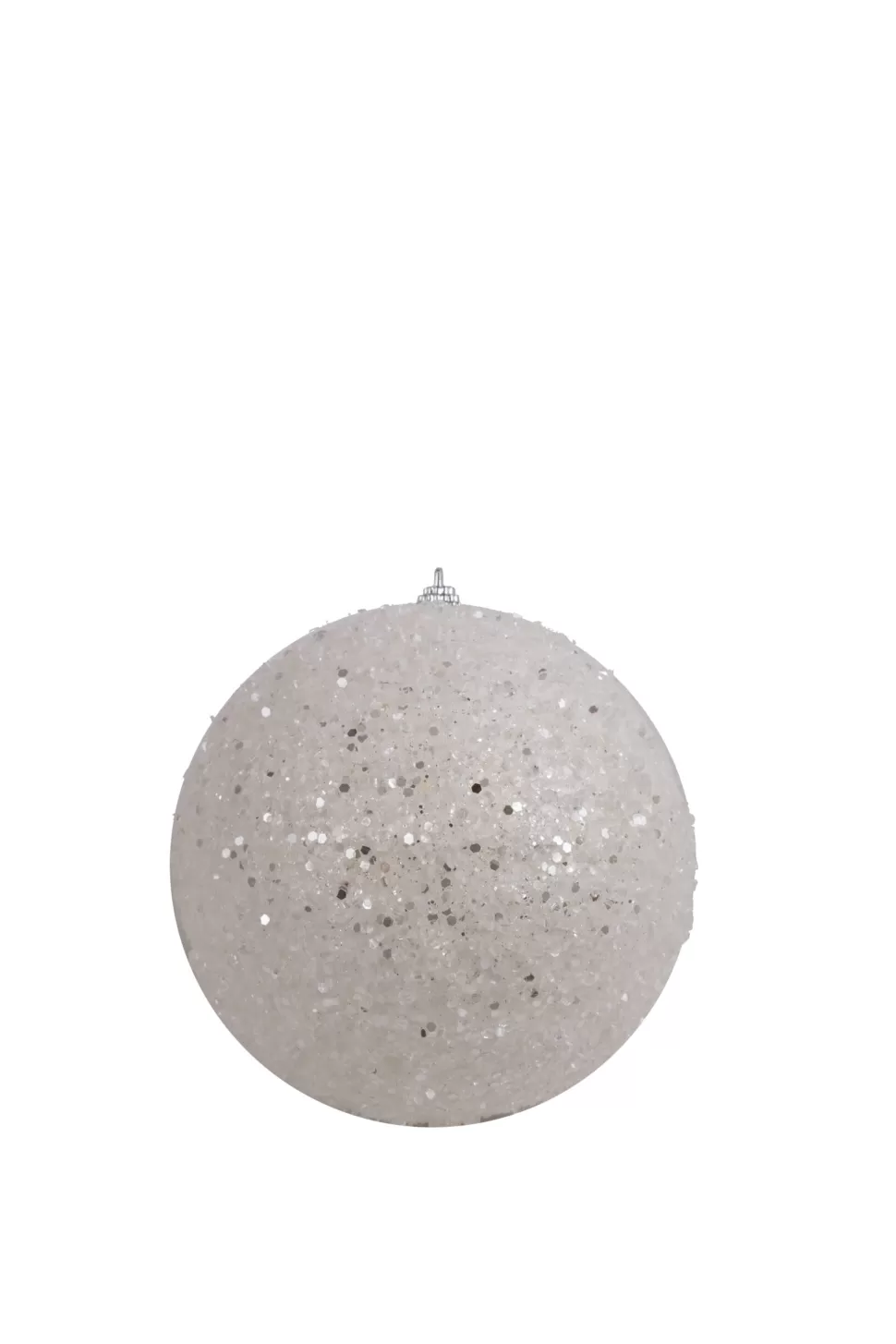 Christmas Forever BALL GLITTER & ICE 150MM WHITE