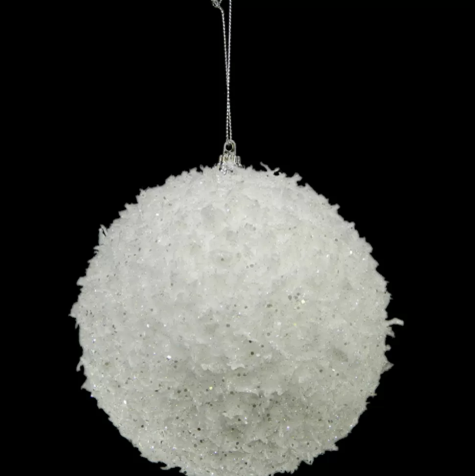 Christmas Forever BALL SNOW & ICE 120MM WHITE