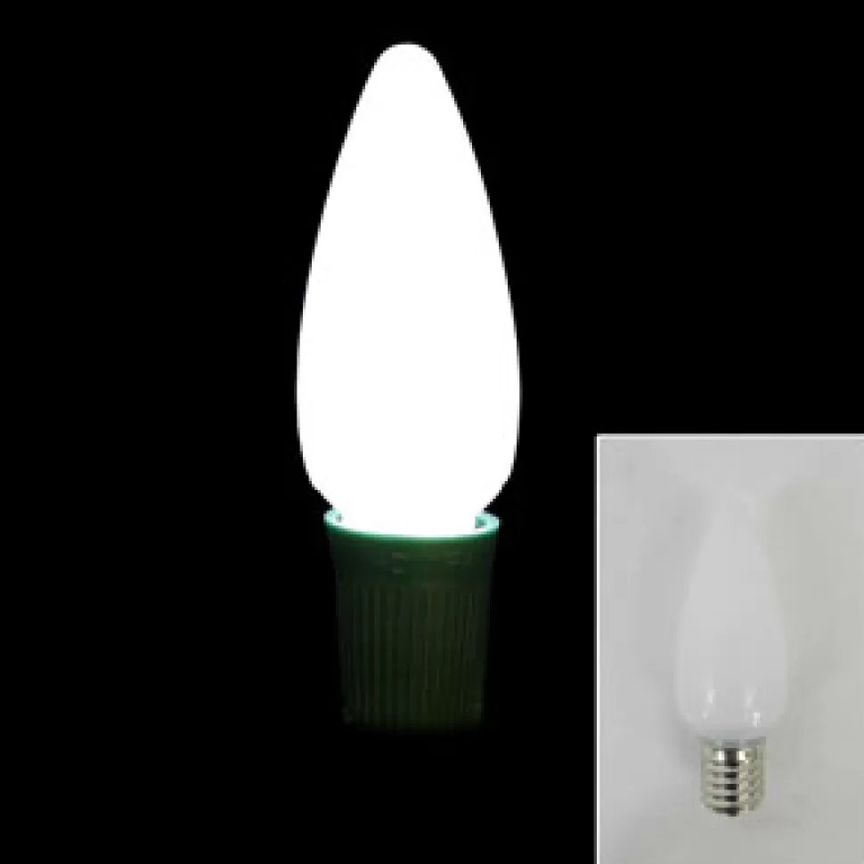 Christmas Forever BULB LED REPL. O/D C9/OPAQUE COOL WHITE (5 LED )