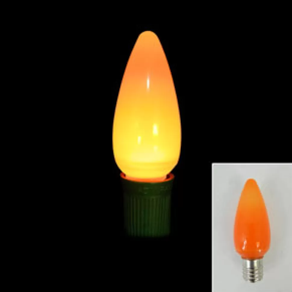 Christmas Forever BULB LED REPL. O/D C9/OPAQUE ORANGE (5 LED )