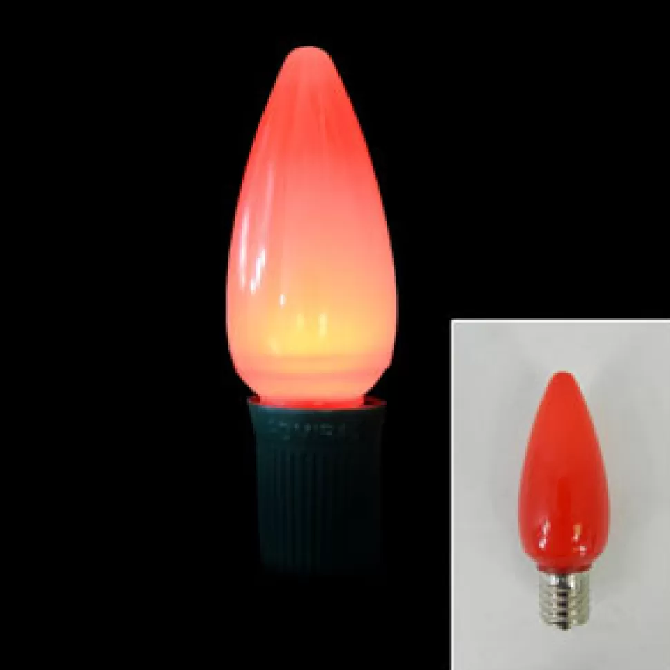 Christmas Forever BULB LED REPL. O/D C9/OPAQUE RED (5 LED )