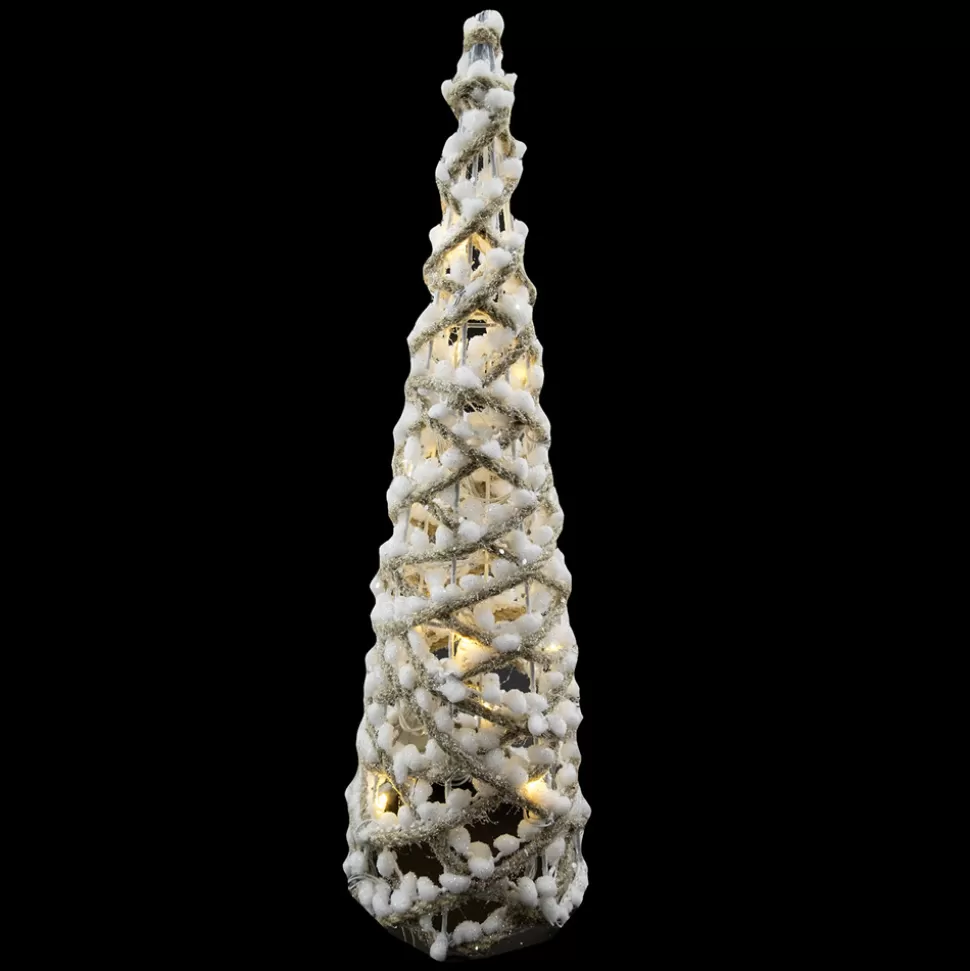 Christmas Forever CONE TREE ROPE 20″ LED W/ ZIGZAG ROPE B/O