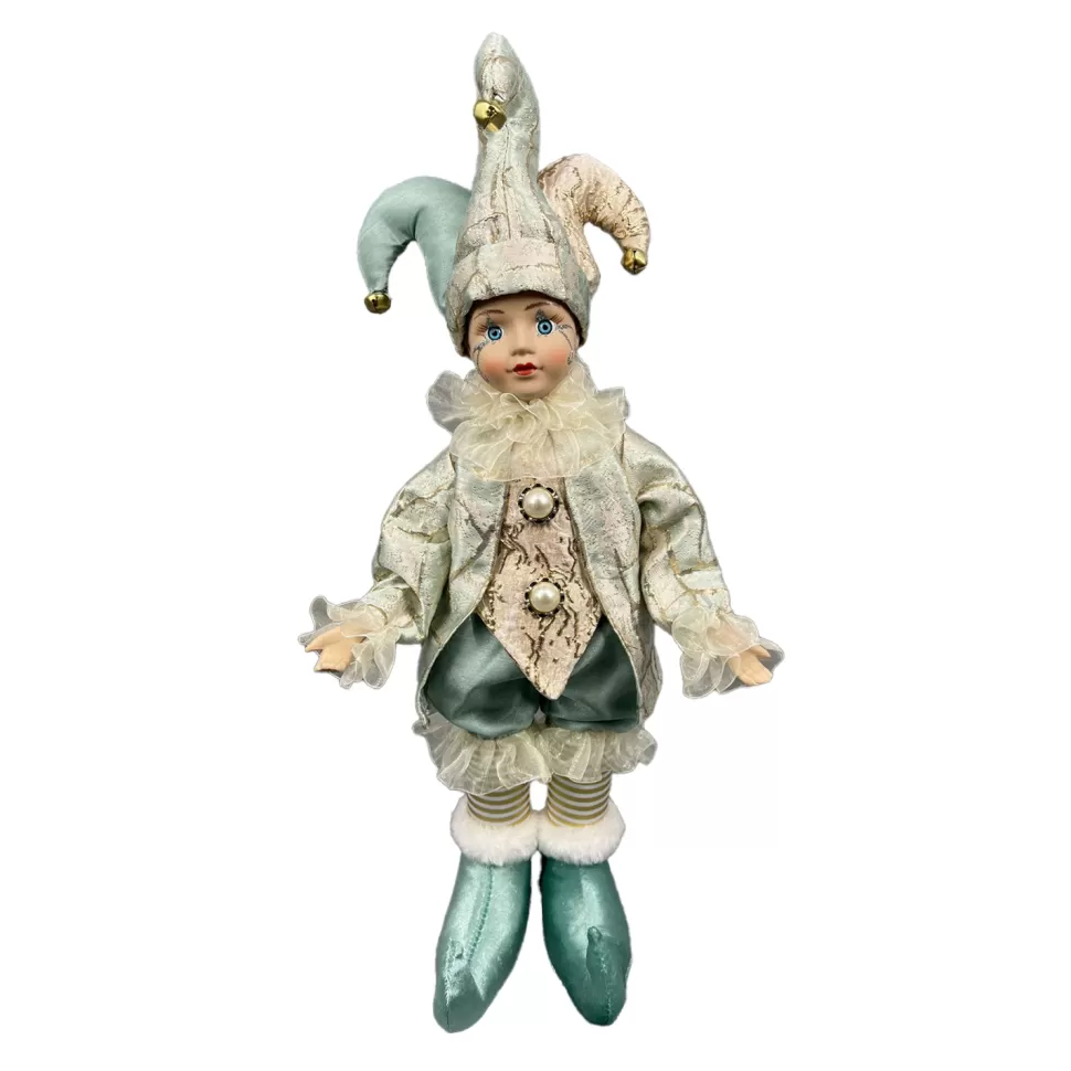 Kids Christmas Forever DOLL STANDING 18″ MINT/GOLD