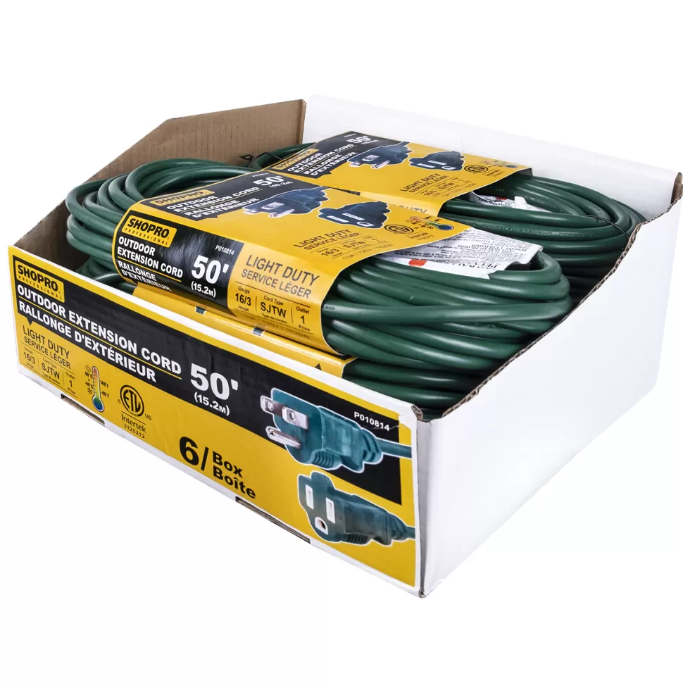 Christmas Forever EXT. CORD O/D 16/3 1-OUTLET 50′ GREEN