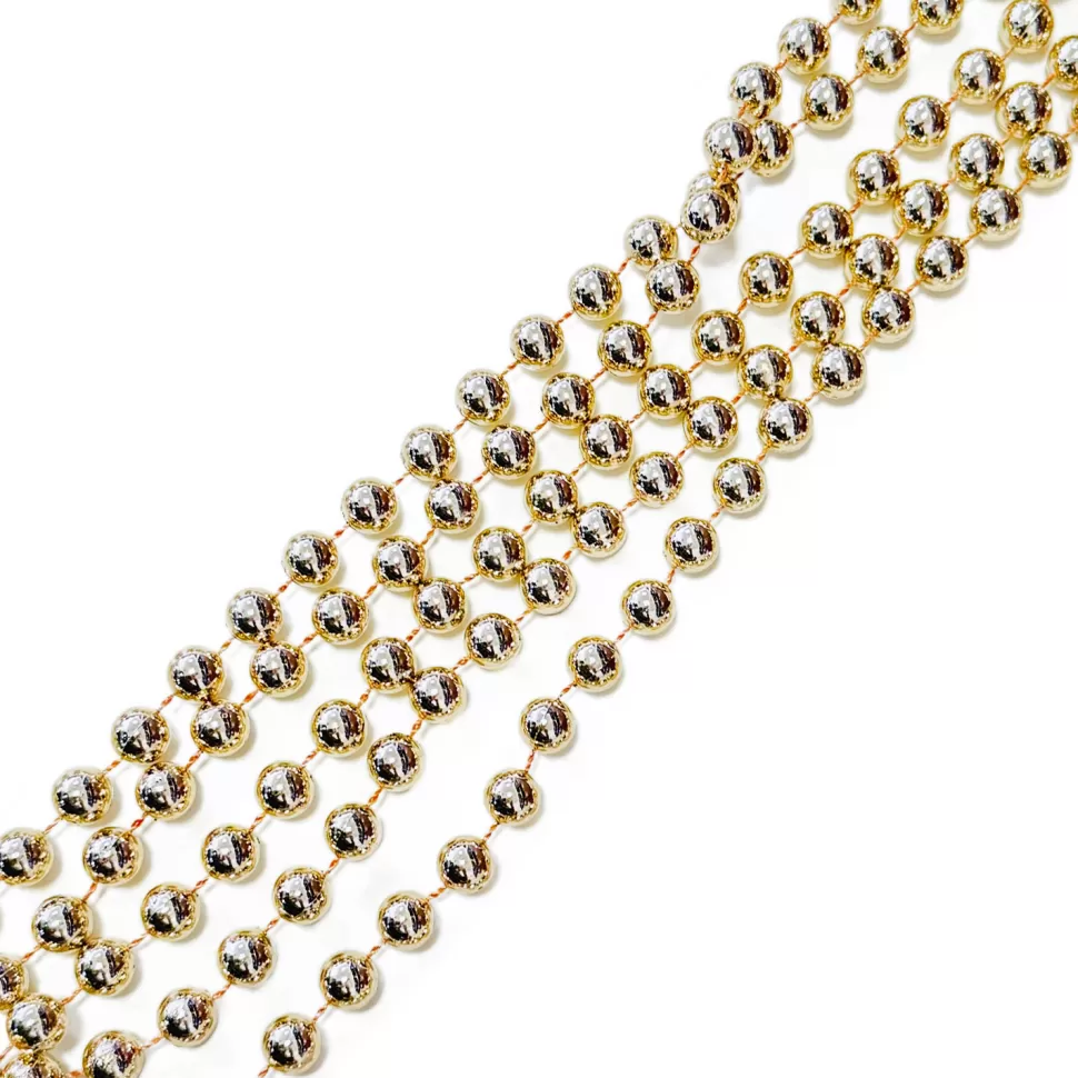 Christmas Forever GARLAND BEAD 10MM 108″/9FT (2.7M) ROSE GOLD