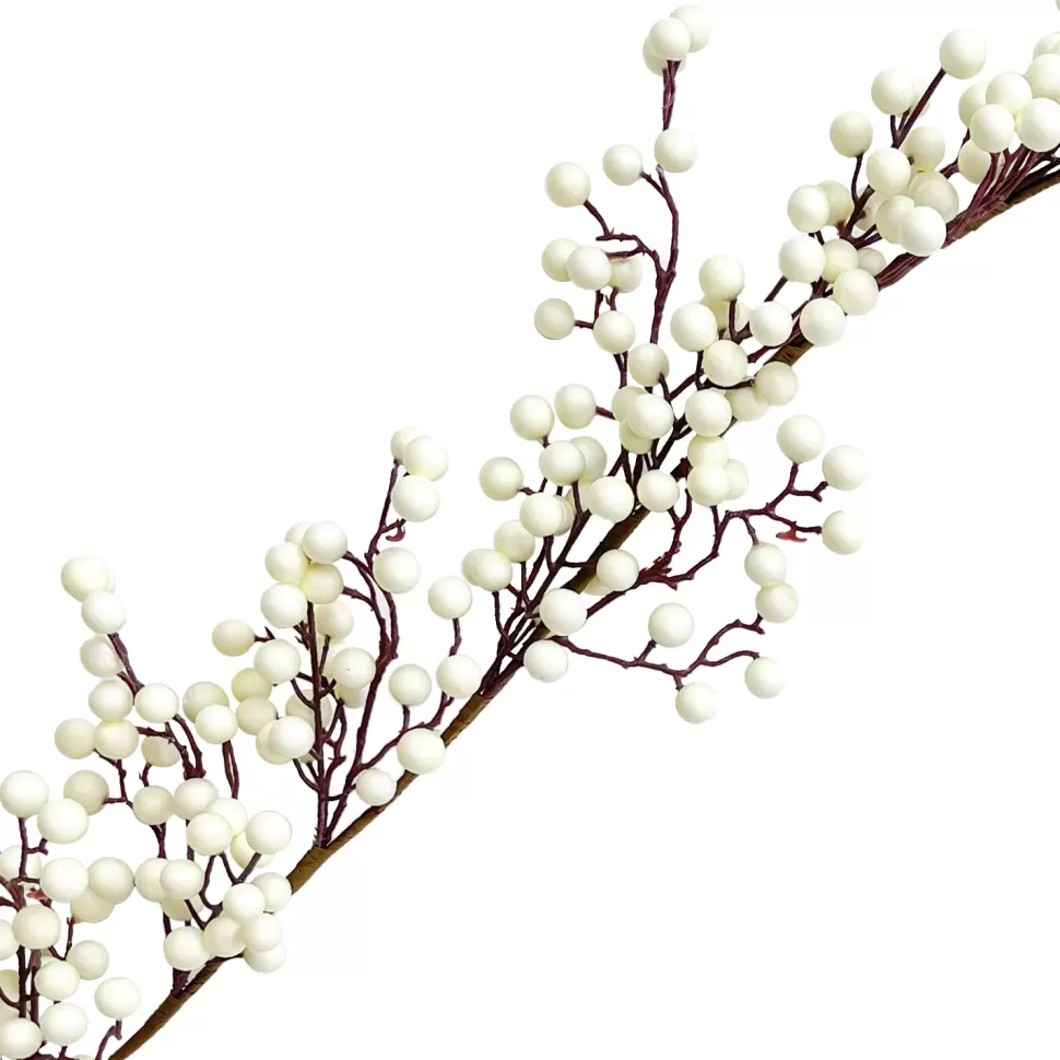 Christmas Forever GARLAND BERRY 72″ MATT WHITE