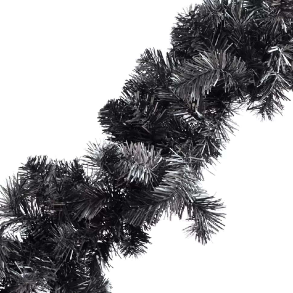Christmas Forever GARLAND BLACK NOBLE PINE 9′ X 10″ 230 TIPS