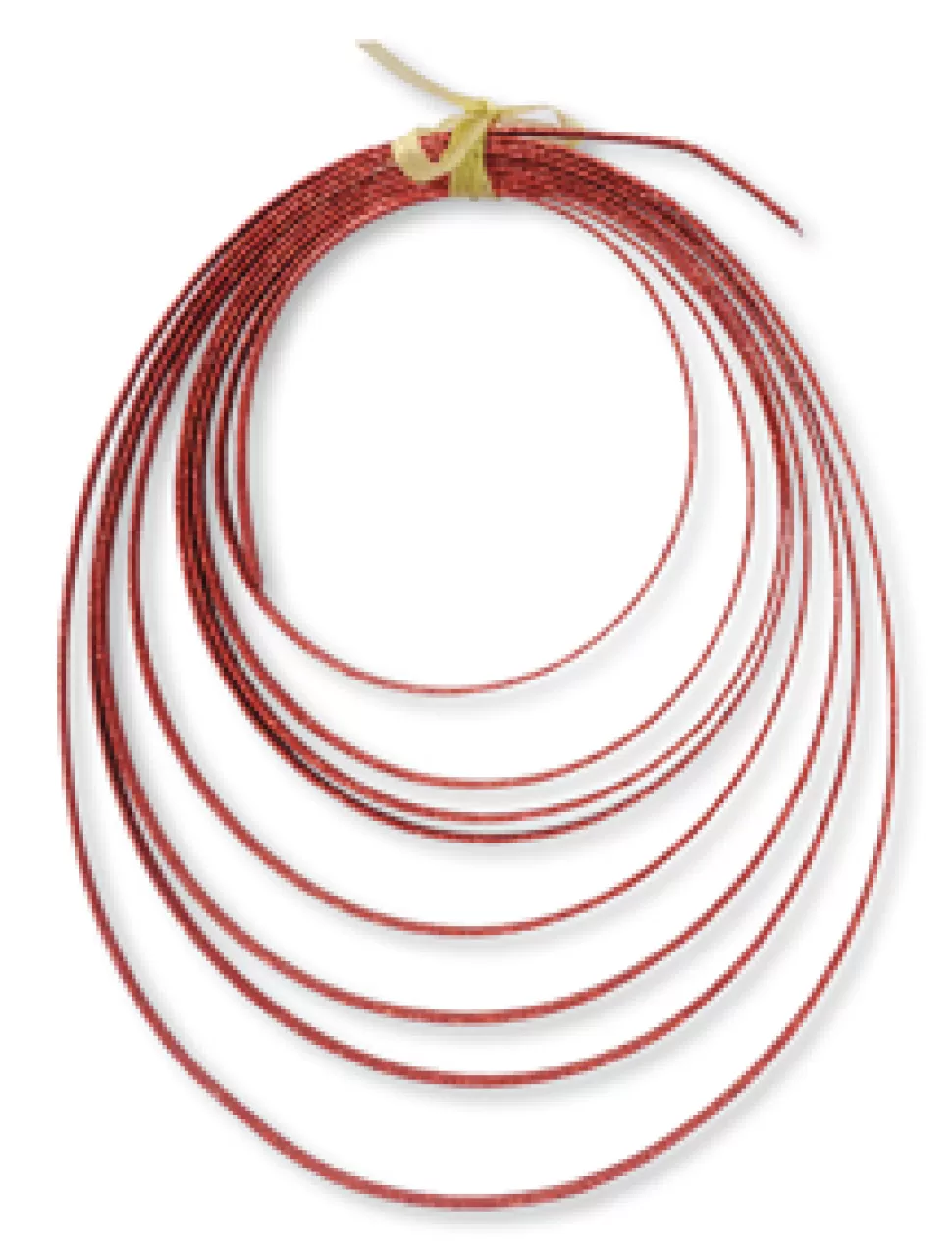 Christmas Forever GLITTER RIBBON 15 FT. RED