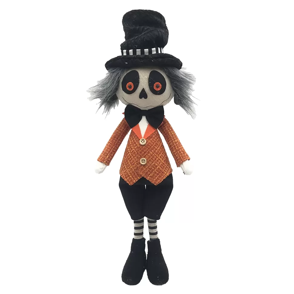 Christmas Forever HALLOWEEN GHOST BOY STANDING 19″ BLACK/MULTI