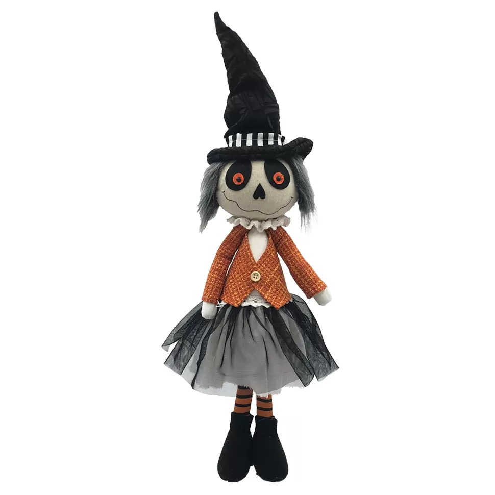Christmas Forever HALLOWEEN GHOST GIRL STANDING 23″ BLACK/MULTI