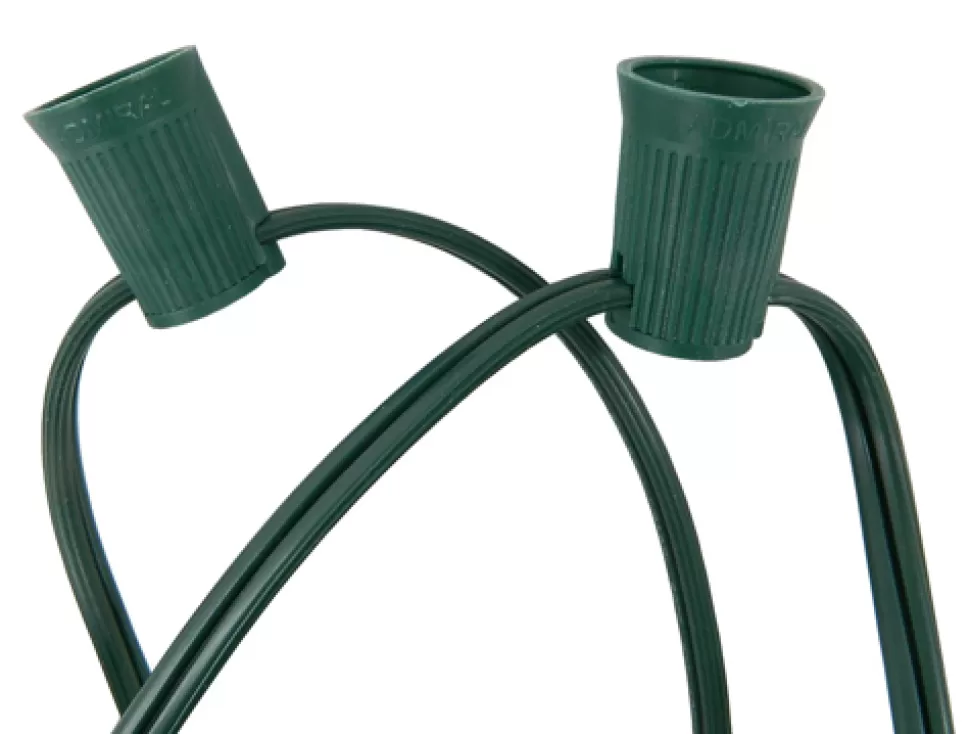Christmas Forever LIGHT CORD GREEN C9 X 1000′ 12″ SPACING