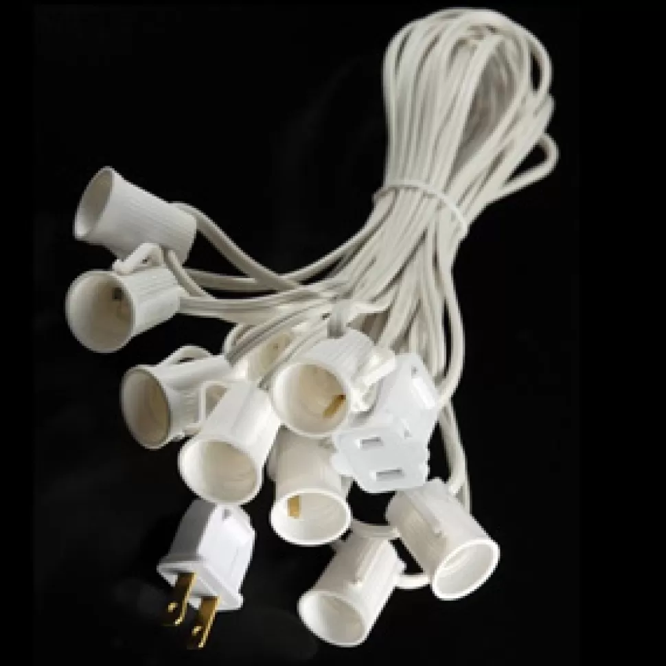 Christmas Forever LIGHT CORD WHITE C9 X 1000′ 12″ SPACING