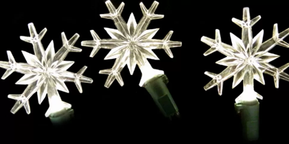 Christmas Forever LIGHT LED I/D SNOWFLAKE 25L WARM WHITE