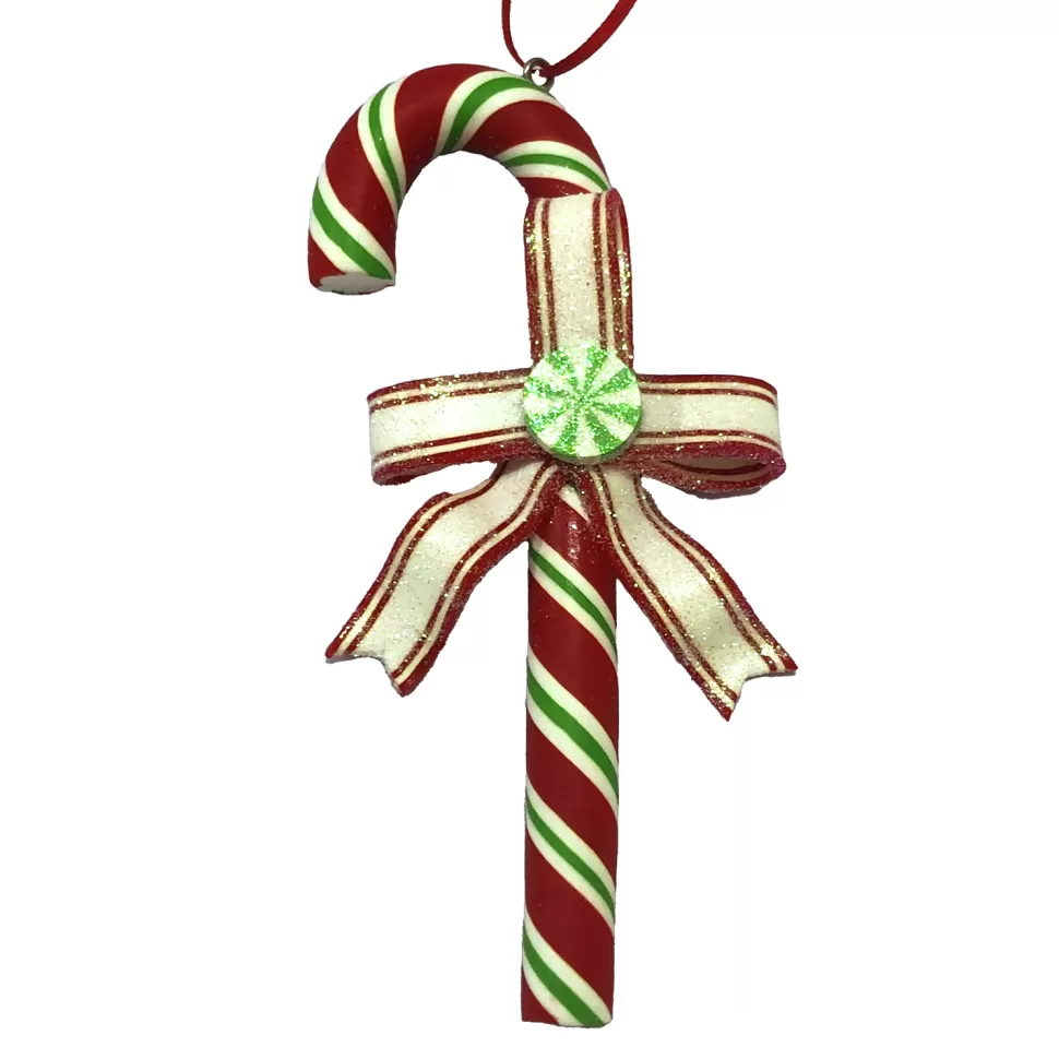 Christmas Forever ORN CANDY CANE 5.1″ CLAY DOUGH