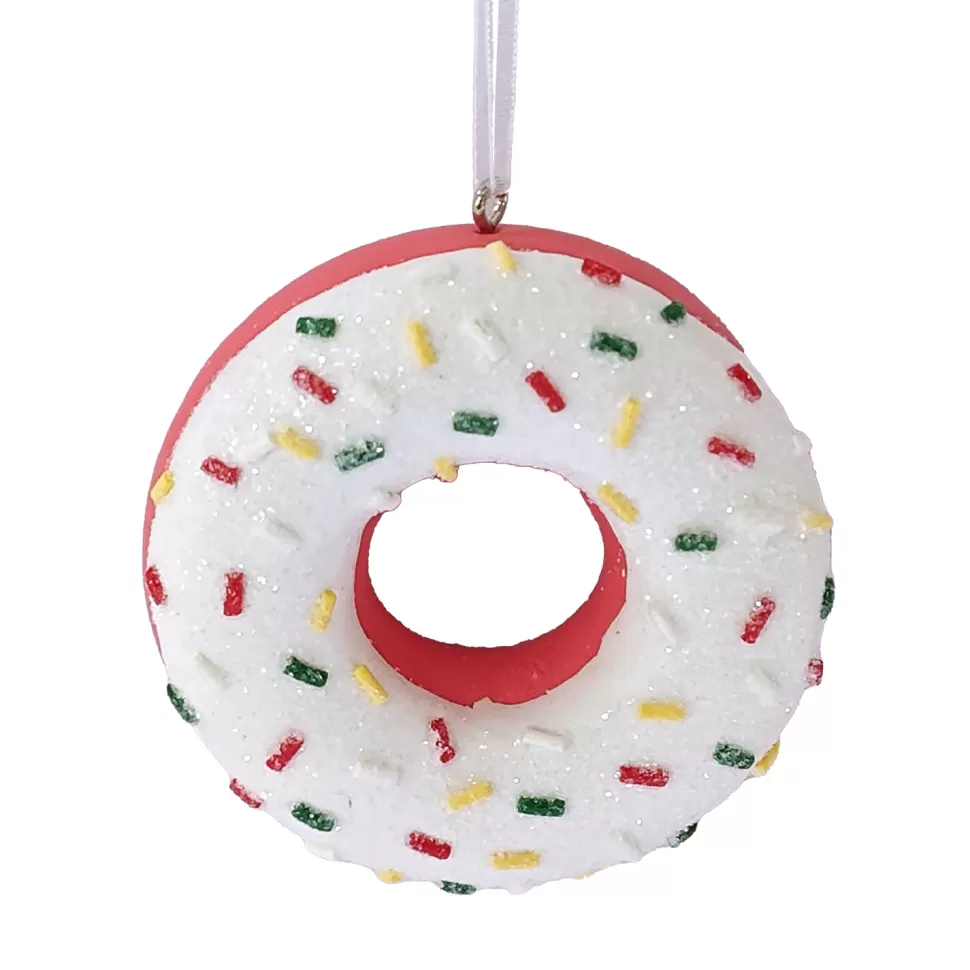 Christmas Forever ORN CANDY SPRINKLE DONUT 2.6″ CLAY DOUGH
