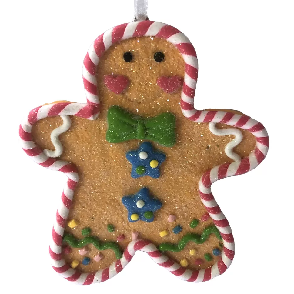 Christmas Forever ORN GINGERBREAD BOY 3.5″ CLAY DOUGH