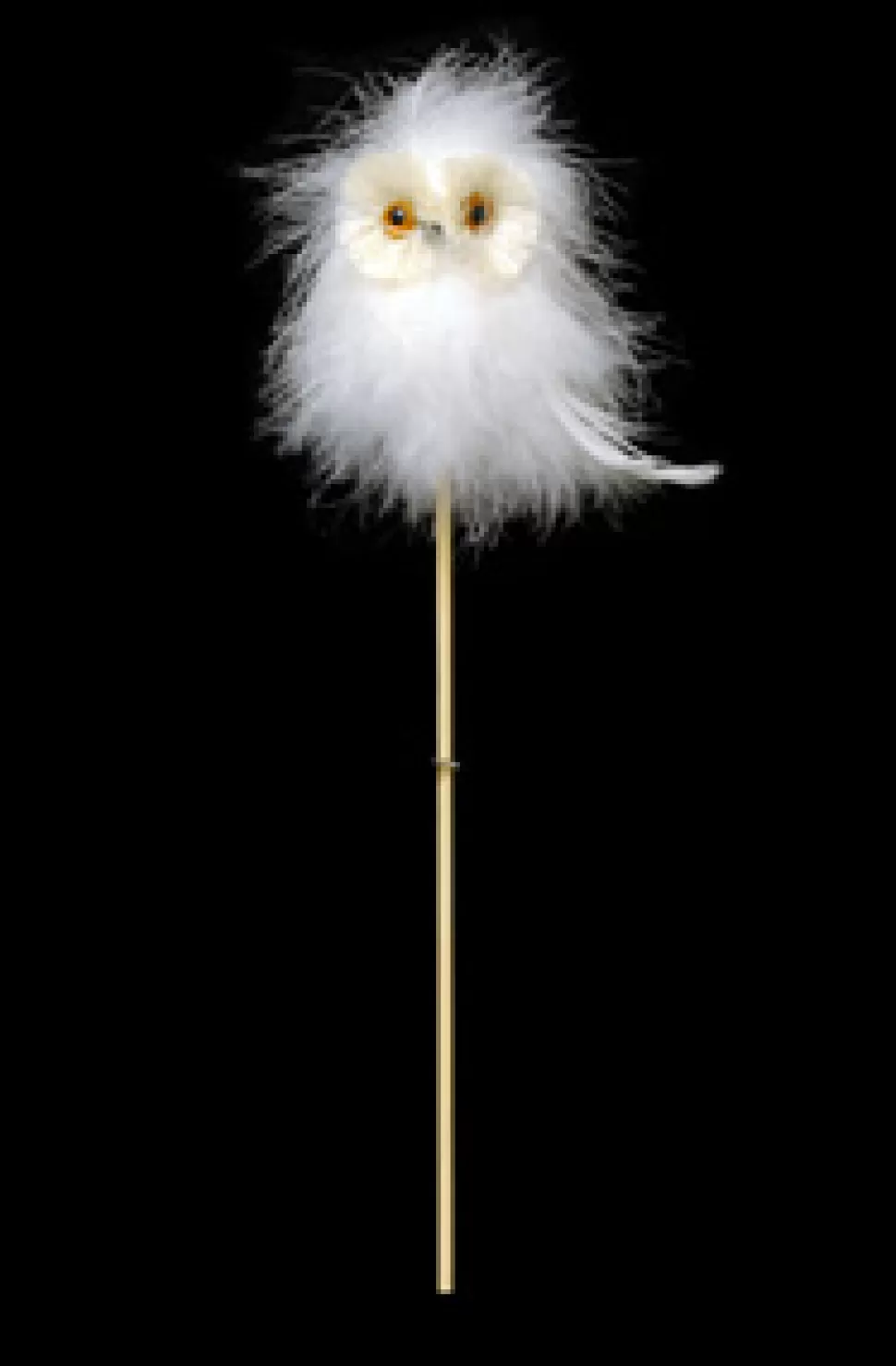 Christmas Forever OWL WHITE 10″ PICK