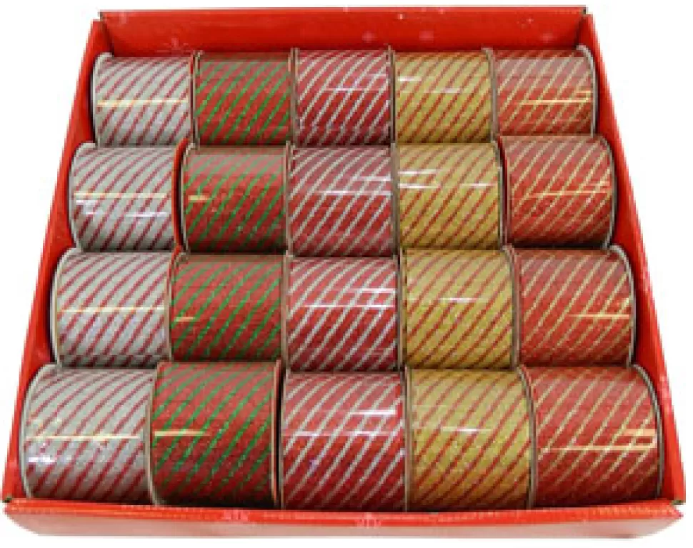 Christmas Forever RIBBON DISPLAY 2.5″ X 3 YDS GLITTER 5/S