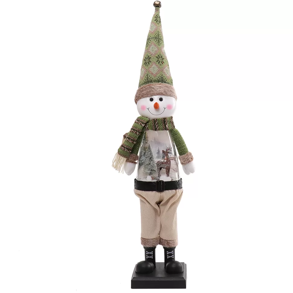 Christmas Forever SNOWMAN STANDING 28″ MUSICAL & LIGHTING SCENE (3AA B/O-NOT INCLUDED)