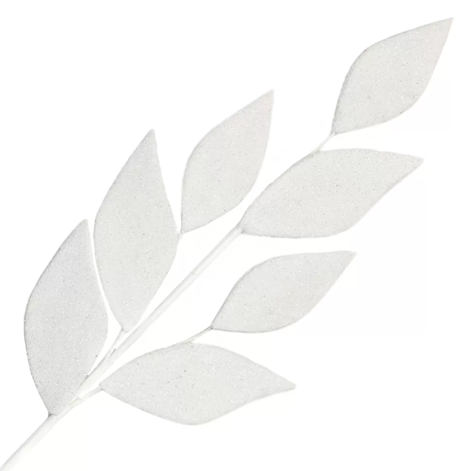Christmas Forever SPRAY LEAVES 30″ PINK VELVET/ METALIC LEAVES
