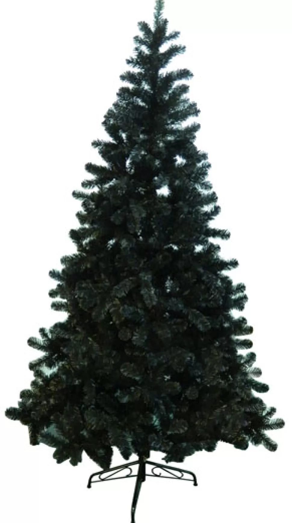 Christmas Forever TREE BLACK NOBLE 7’/1048T W/ METAL STAND