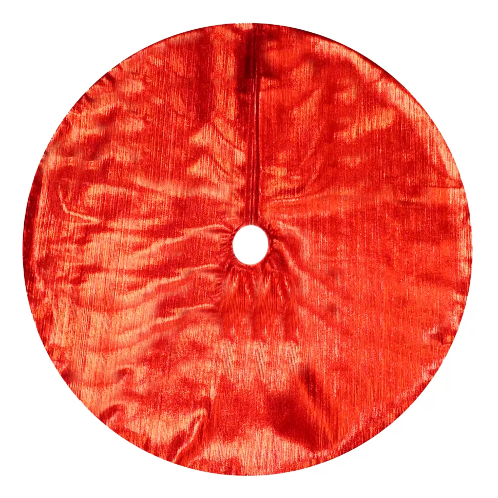 Christmas Forever TREE SKIRT 20″ MINI RED METALLIC