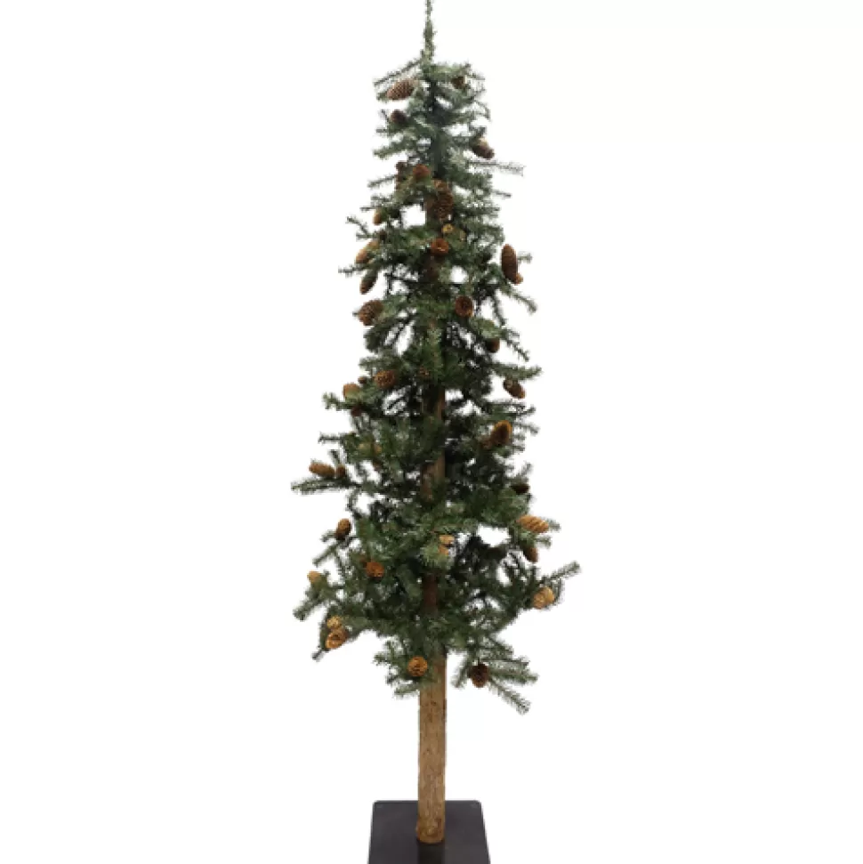 Christmas Forever TREE VIENNA ALPINE 6′ 657T W/ PINE CONES
