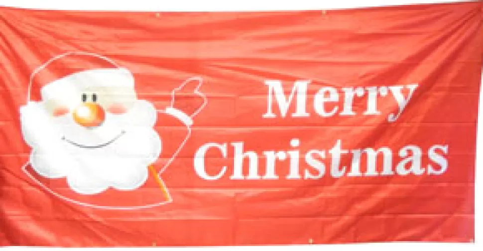 Christmas Forever XMAS BANNER 10′ X 4.5′ ‘MERRY CHRISTMAS’